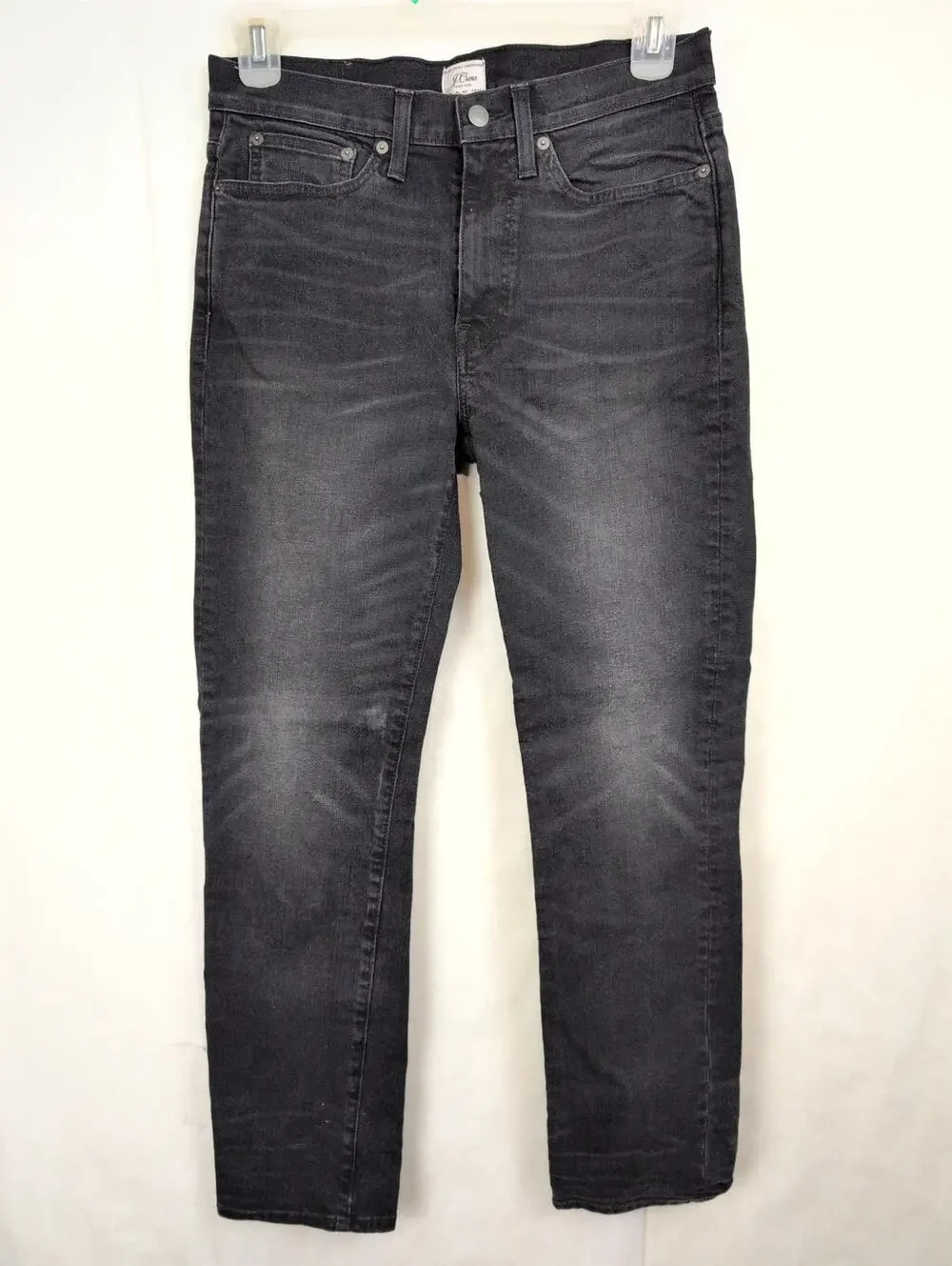 J.Crew Every Stitch Considered 770 Straight Jeans Size 30/30 Black Premium Retro